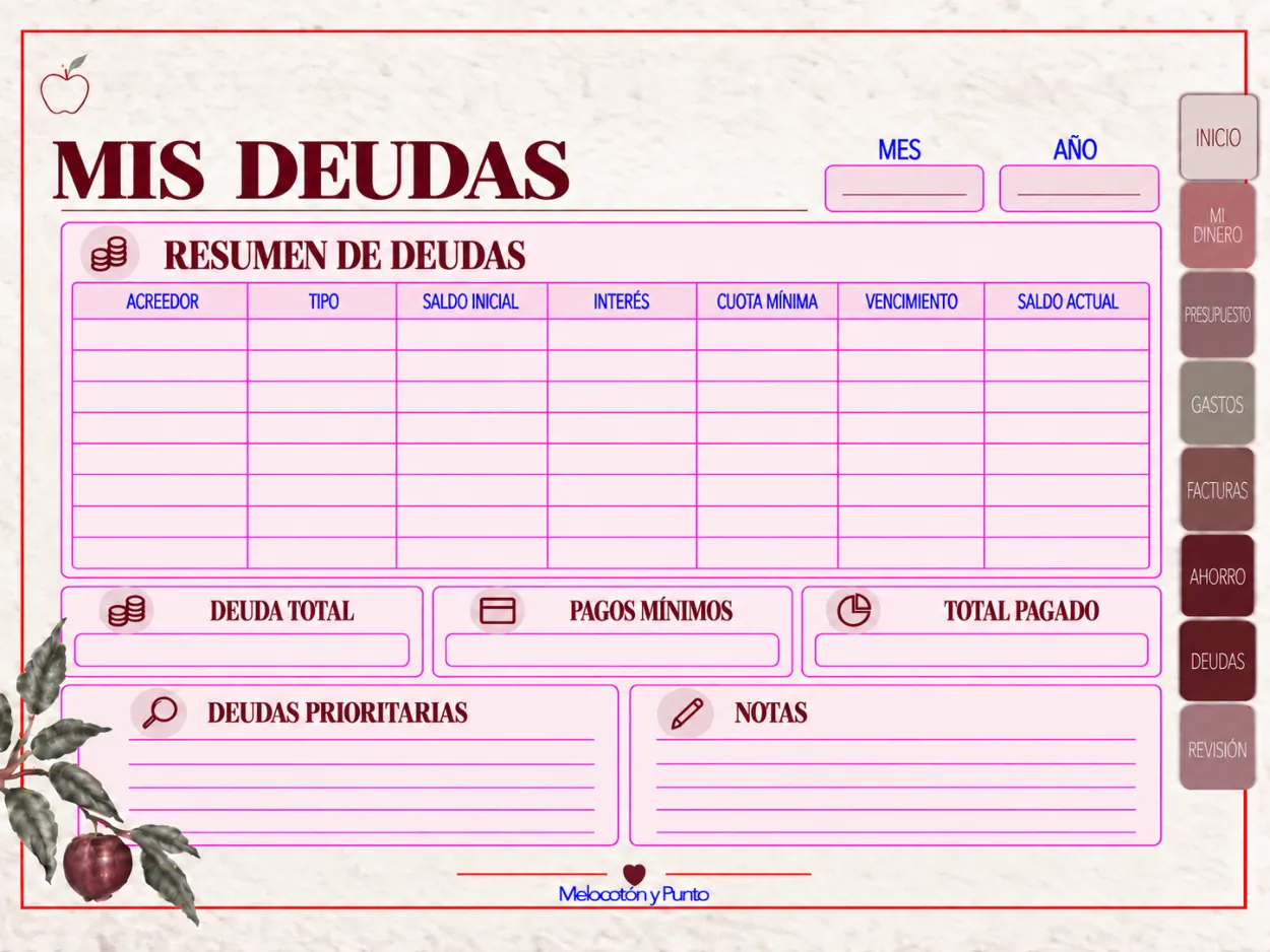 Página original: Mis deudas