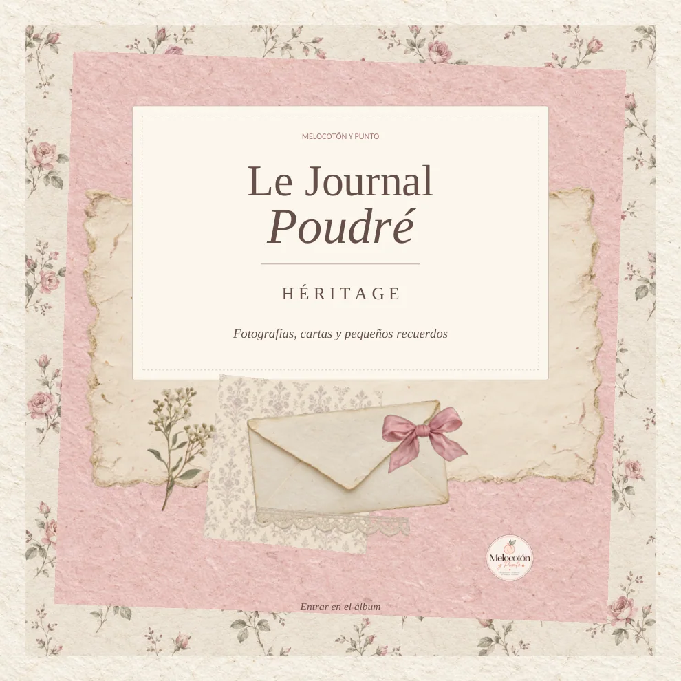 Portada original de Le Journal Poudré · Héritage, extraída del álbum real